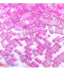 Beads 5mm - Glass Nalki - Pink